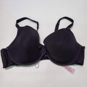 Savage Women Bra 40DD Black Underwire Lightly Lined Adjustable Straps